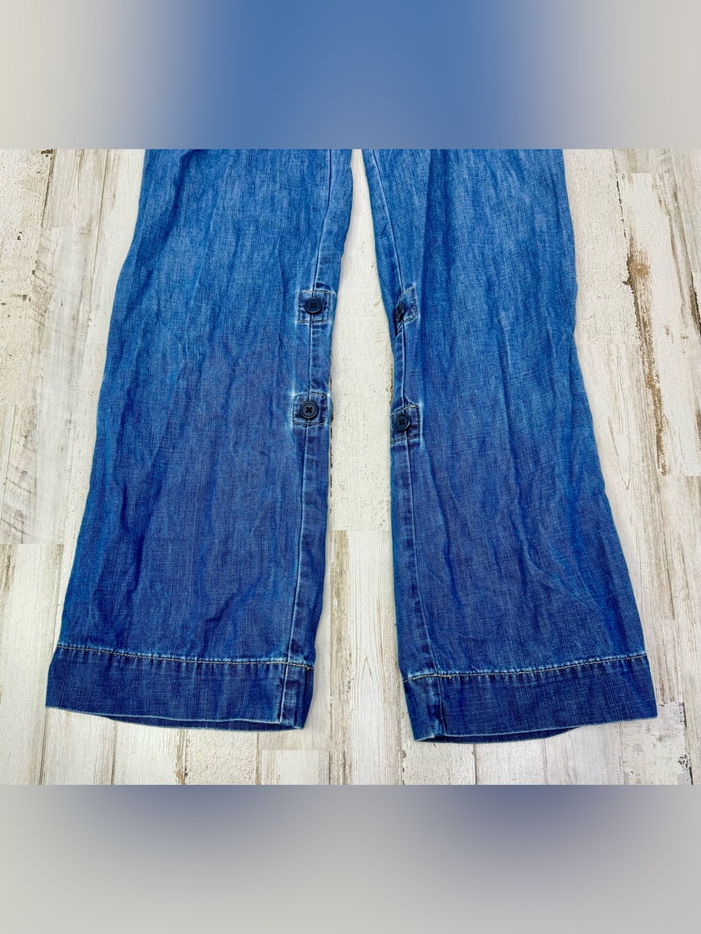 Vintage Old Navy Just Below Waist Jeans Womens 4 (30x28) Blue Low Rise - Picture 3 of 12